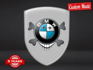 BMW Pegatina Silicona Alta Calidad Profesional Personalizable